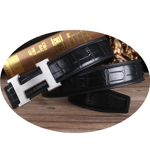 Belt Men And Women Crocodile Pattern