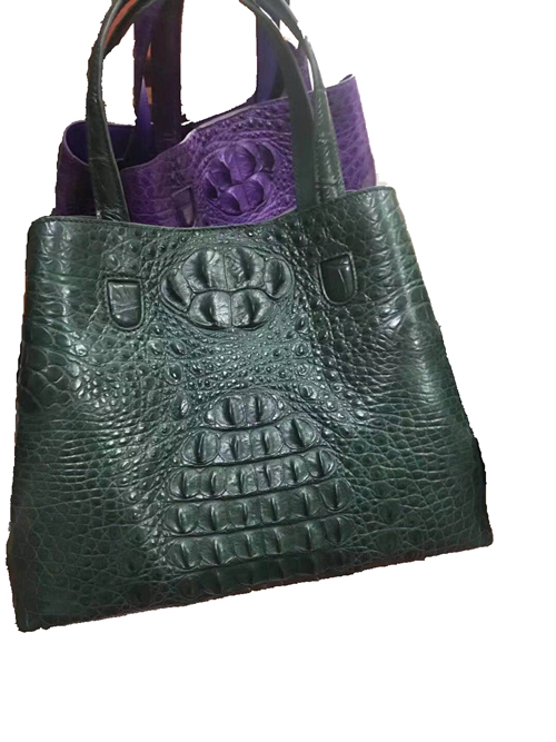 Crocodile Leather Large Bag Women S