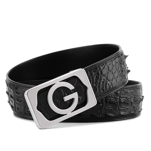 Crocodile Leather Belt Men S Genuine