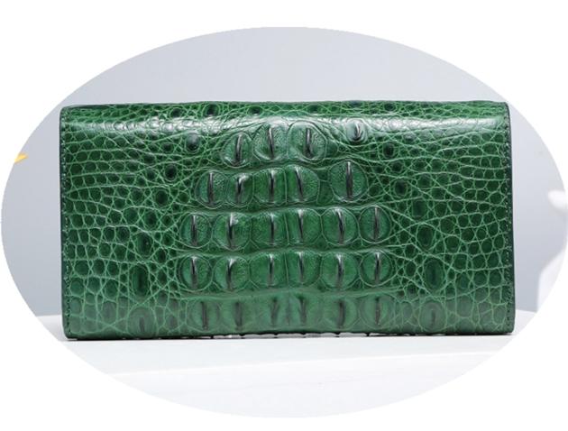 Large Capacity Crocodile Leather Wallet Women