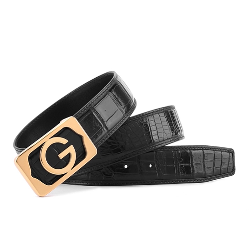 Crocodile Leather Belt Men S Genuine