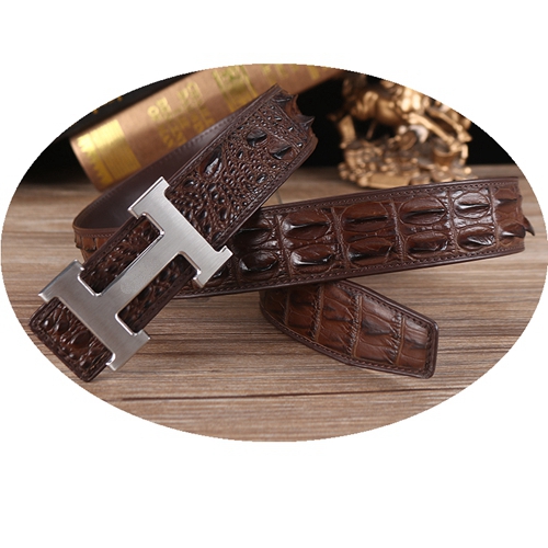 Belt Men And Women Crocodile Pattern