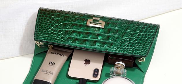 High Quality Textured Crocodile Pattern Leather
