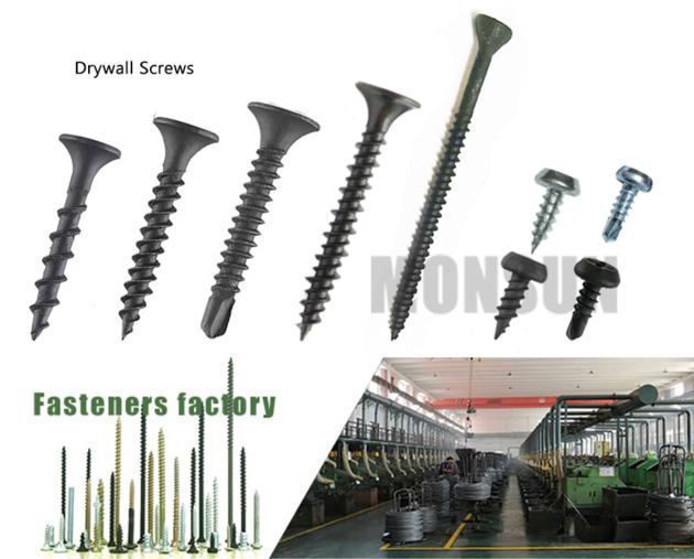 Drywall screws Self-tapping screws Self-drilling screws