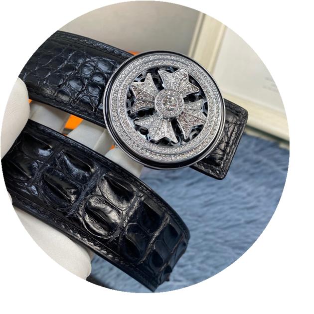 Crocodile Leather Belt Men S Genuine