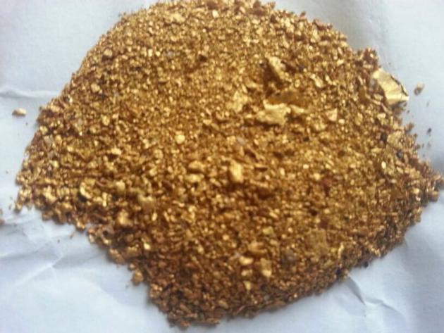 Gold Dust Diamonds Copper Etc