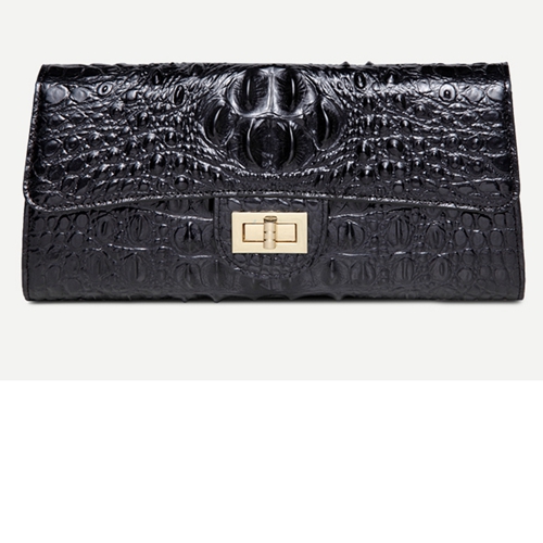 High Quality Textured Crocodile Pattern Leather