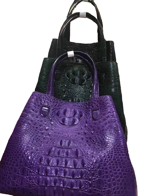 Crocodile Leather Large Bag Women S