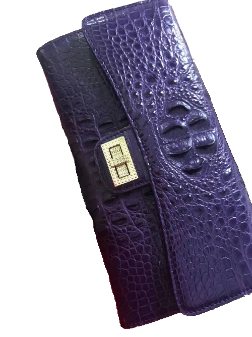 High Quality Textured Crocodile Pattern Leather
