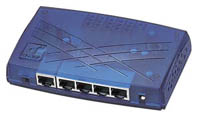 5 Port 10/100Mbps Nway Fast Ethernet Switch