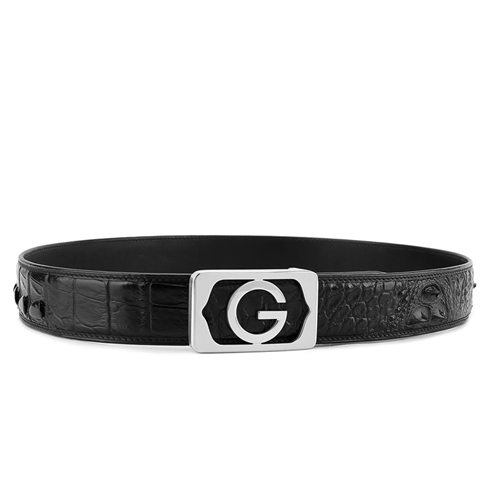 Crocodile Leather Belt Men S Genuine