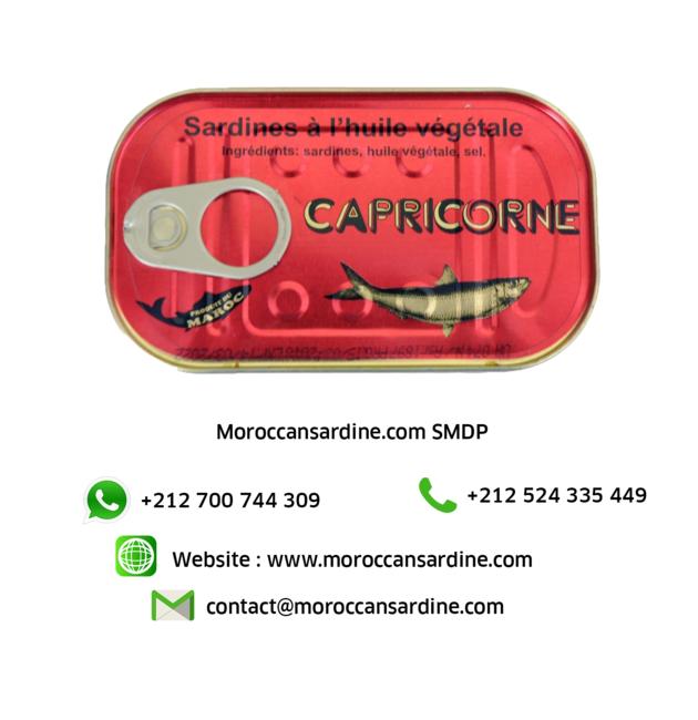 Organic Moroccan Sardines 