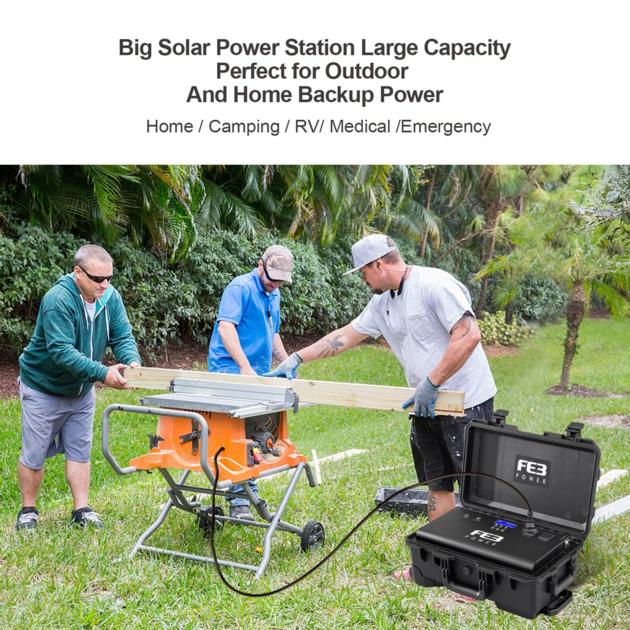 MoveTo Solar Portable Power Station 3000Wh