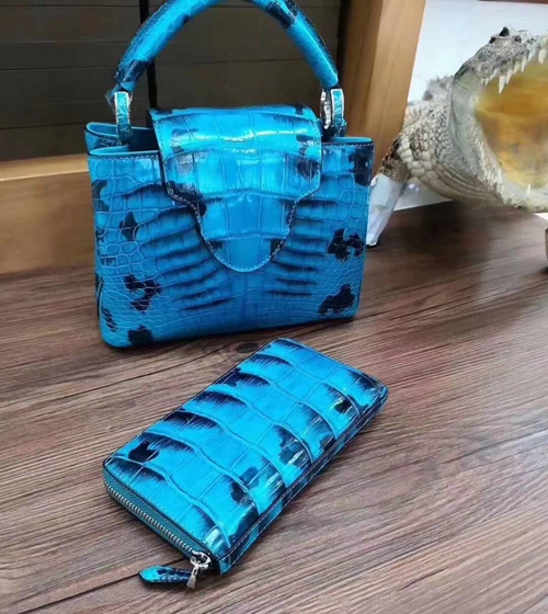 New Python Leather Women's Bag Leather Snakeskin Handbag Europe And The United States Hand Bag Snake