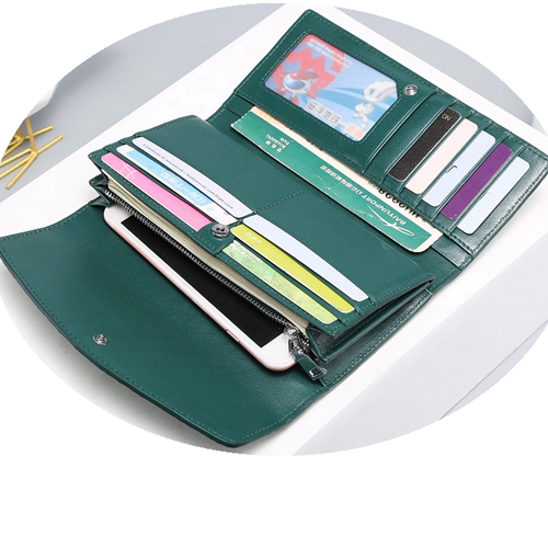 Large Capacity Crocodile Leather Wallet Women
