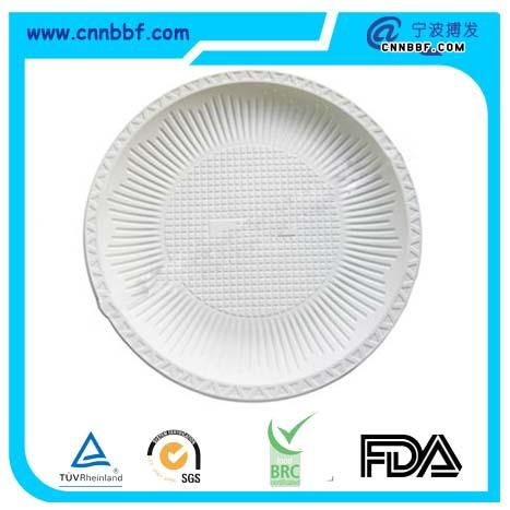 100 Biodegradable Cornstarch Fiber Tableware