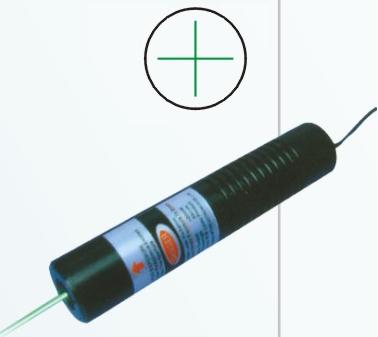 Green cross laser module