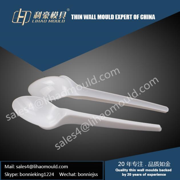 plastic high quality disposable spoon mould maker