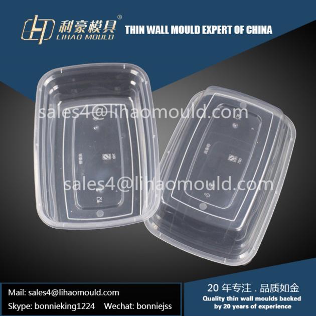 High Precision Square Container Mould Manufacturer