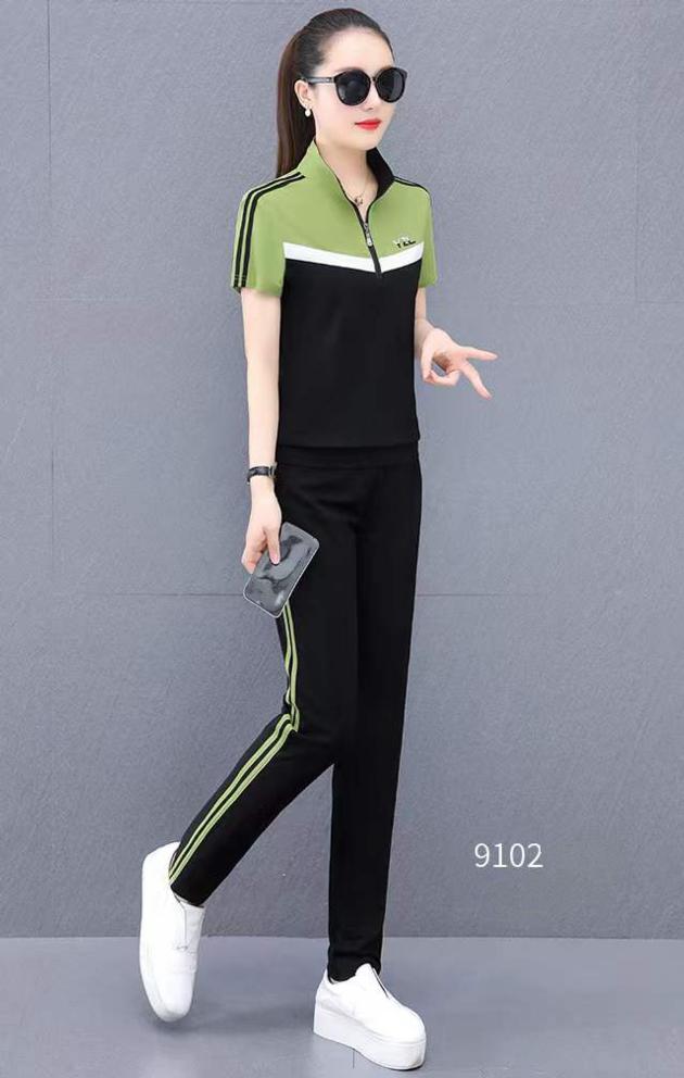 Monisa Lady Sports Leisure Colorful Suit