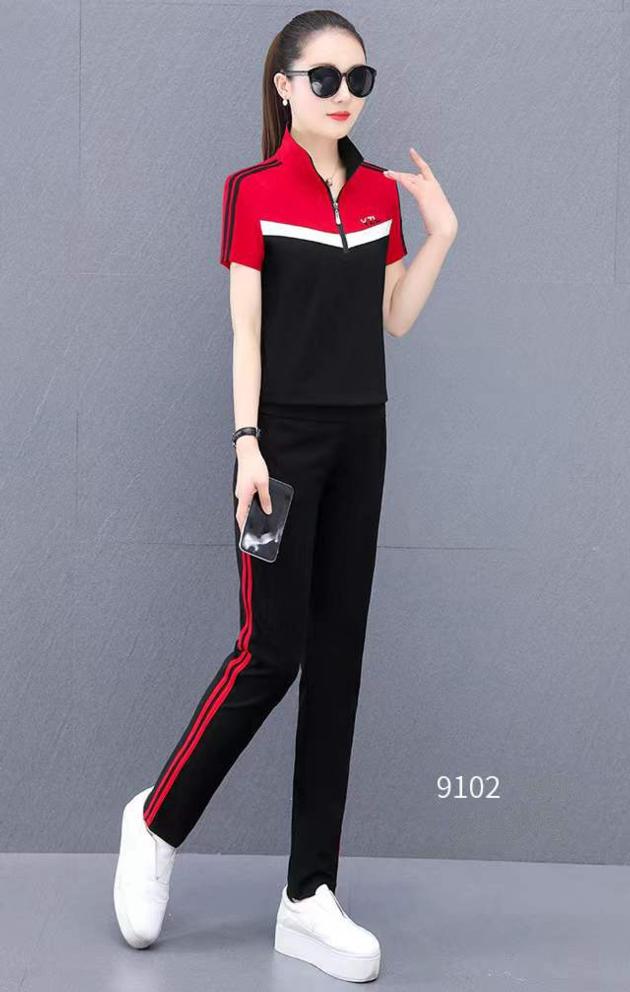 Monisa Lady Sports Leisure Colorful Suit