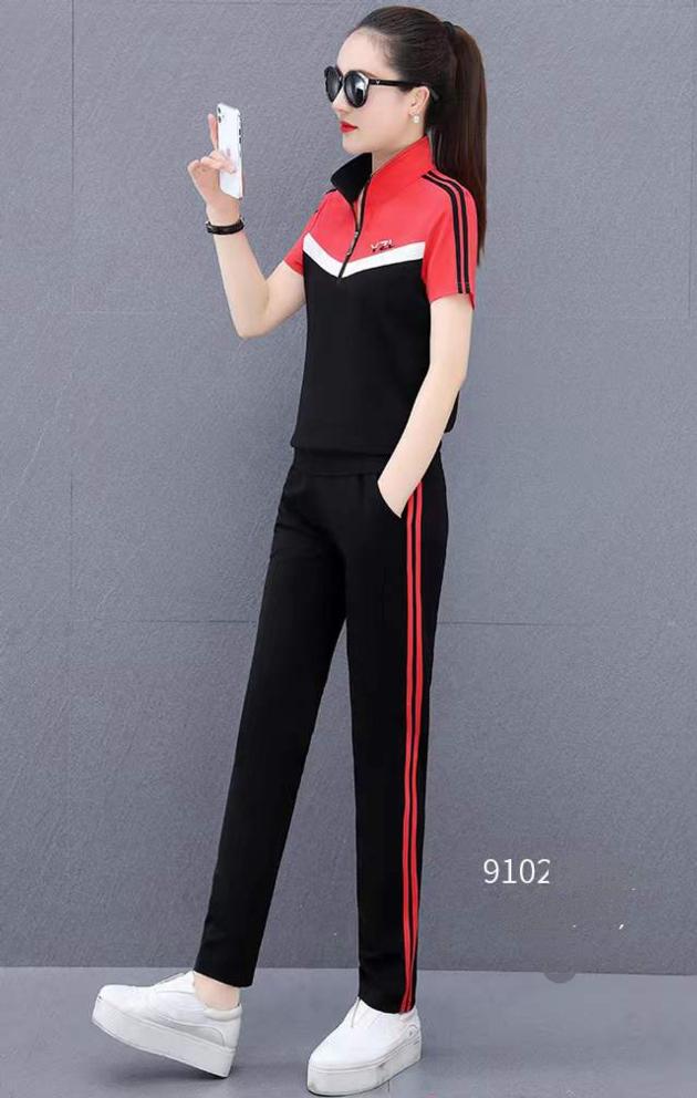 Monisa Lady Sports Leisure Colorful Suit