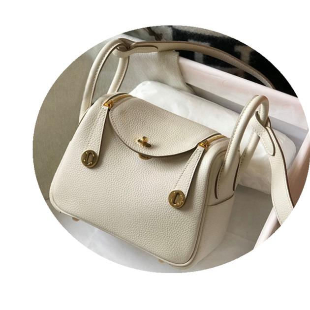 2022 New Semi-Handmade Wax Line Lindi Bag Mini Pillow Bag One Shoulder Diagonal Female Bag 