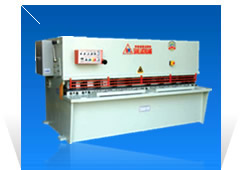 QC12Y series hydraulic shearing machine