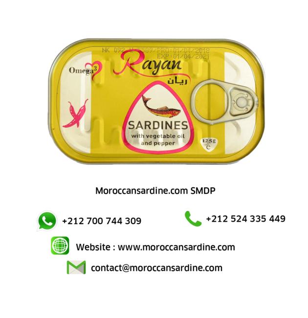 Authentic Moroccan Sardines