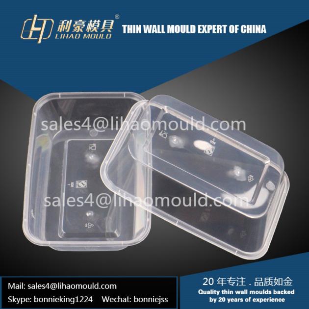 Thin Wall Square Lunch Box Mould