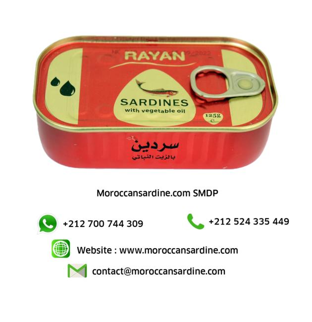 Organic Moroccan Sardines