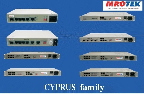 MRO-TEK Cyprus TDM Over IP Ethernet Multiplexer