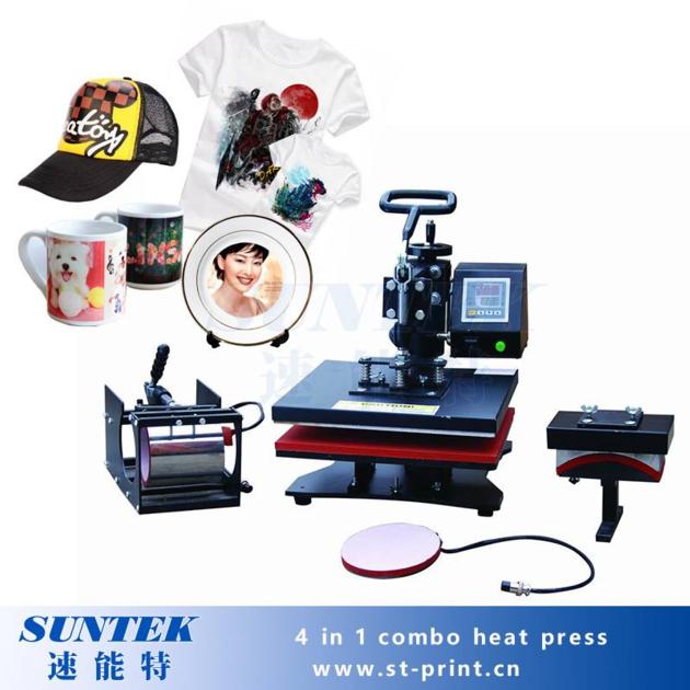 All in One Multifunction Aluminum Flatbed Heat Press Printing Machine