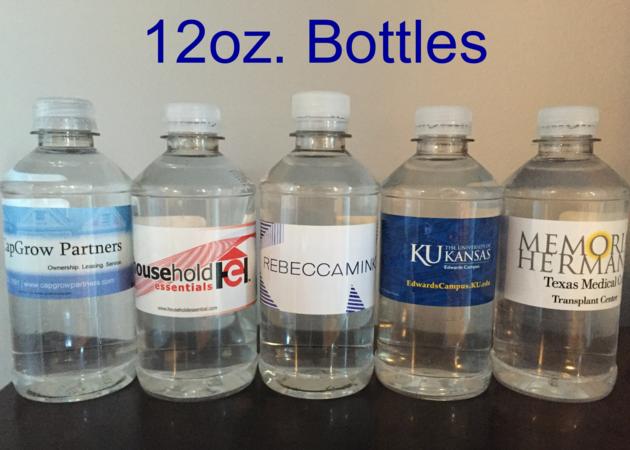 Custom Branded Bottled Water