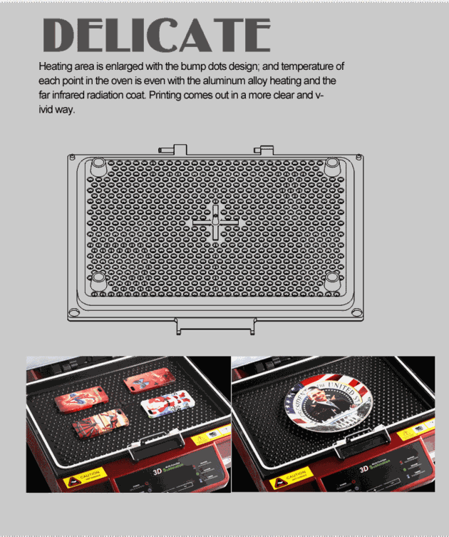 St 3042 3D Multifunction Vacuum Sublimation