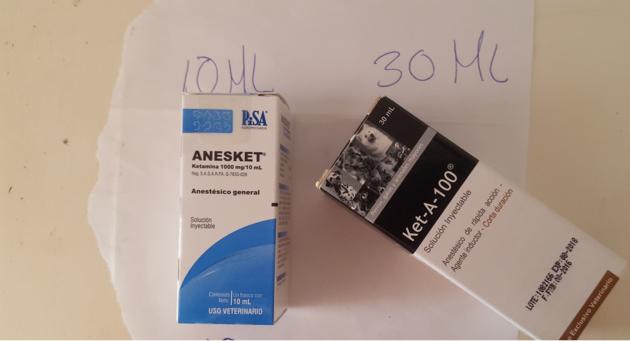  Anesket 1000mg/ 10ml