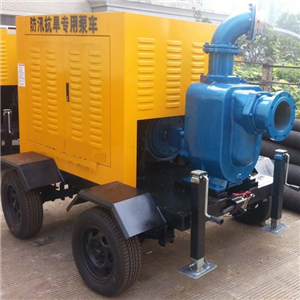 Diesel trash pump