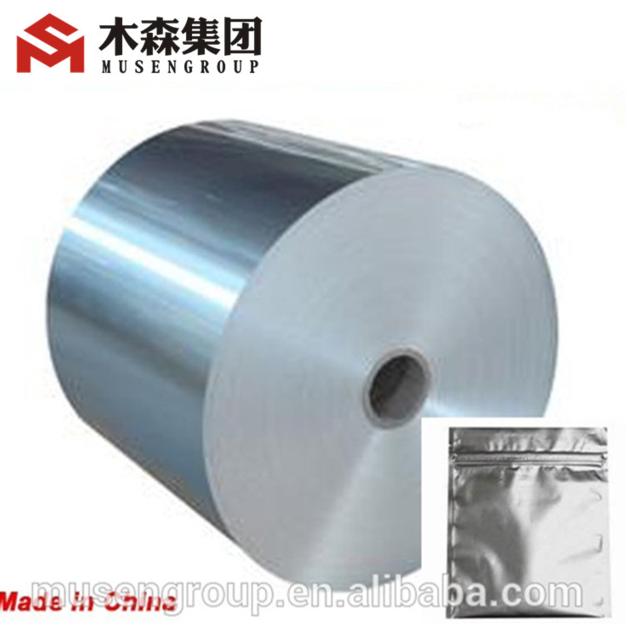 8079 bright aluminum foil for food/medical flexible package