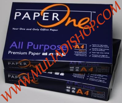 Paper One A4 Copy Paper 70gsm, 75gsm, 80gsm