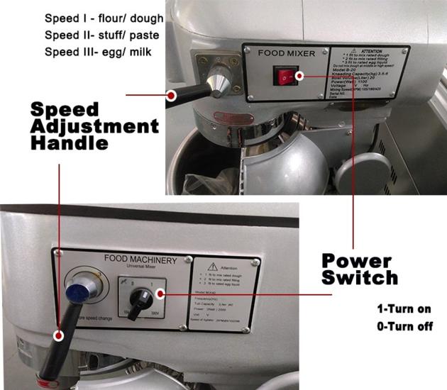 Commercial Planetary Mixer Machinery Bread Dough