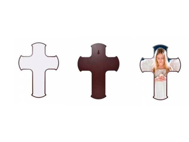 Sublimation cross plaque for Christmas