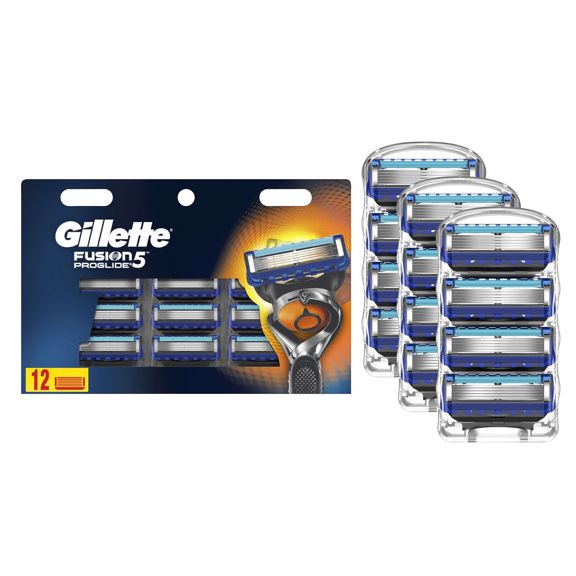 Gillette Fusion5 ProGlide Men's Razor Blades, 12 Blade Refills for wholesale 