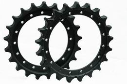 Our main products concludes: track roller, top roller, idler, sprocket, track shoes, links, teeth