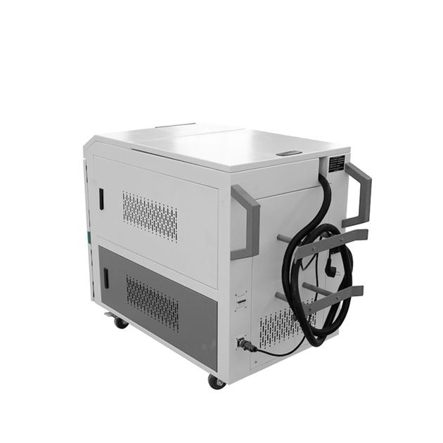 Fiber Laser Cleaning Machine Oil Rust