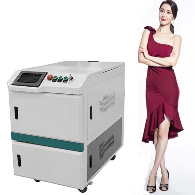 fiber laser cleaning machine oil rust painting removal