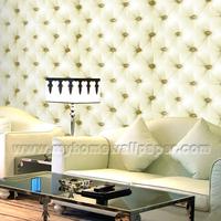 3D Hotel Decoration Vinyl Wallpaper (#070501)