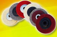 Non-woven disc, Polishing Discs, Unitized Discs, unitised discs, surface conditioning discs