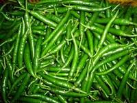 Fresh Green Chillies