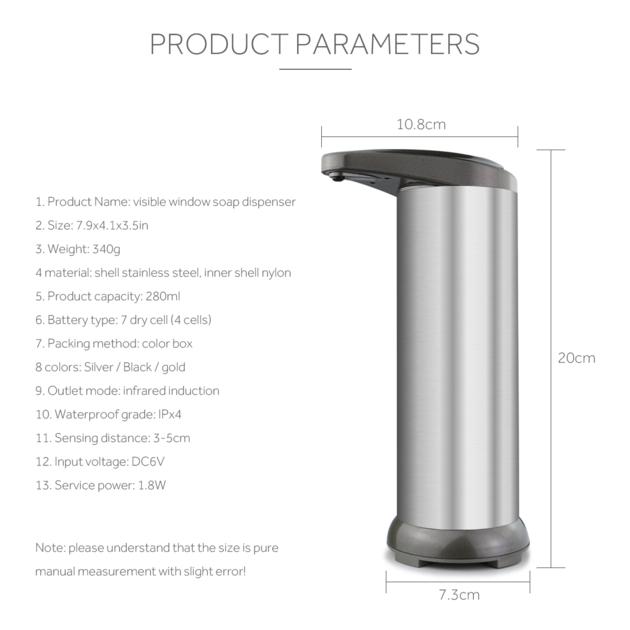 Hospital Bath Room Liquid Soap Dispenser