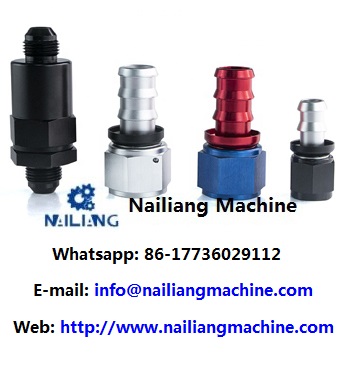 Anodized 45 Degree Aluminum Push Lock Hose Ends Fittings An4 An6 An8 An10 An12 An16